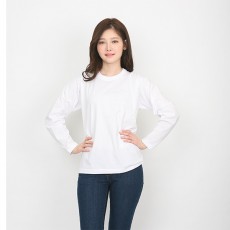 30수라운드 긴팔(쭉티) /단체/인쇄/나염/전사/후로피/칼라/자수/로고
